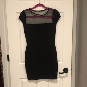 Lulus black bodycon dress